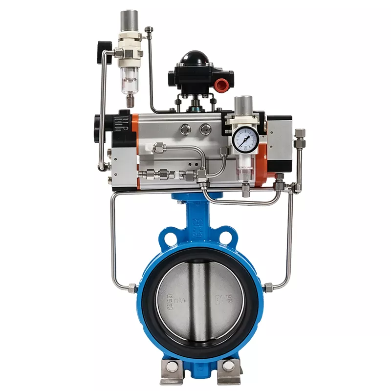 Wafer Type Explosion-Proof Pneumatic Butterfly Valve